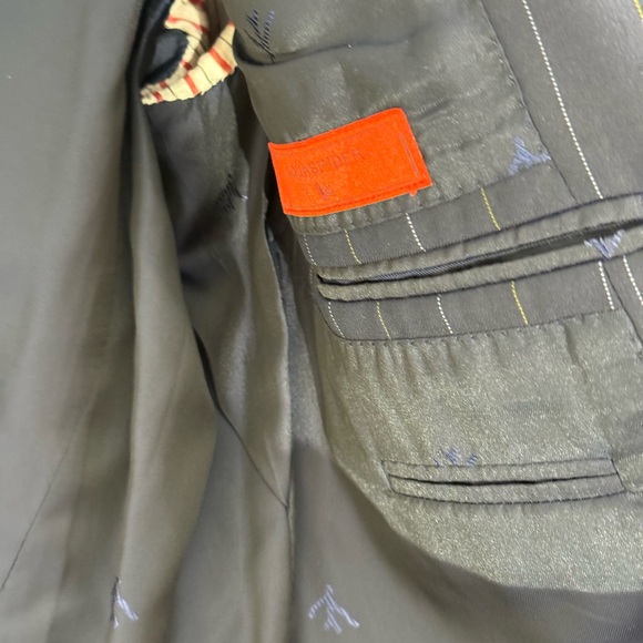 Isaia Aquaspyder pinstripe blazer US 40 IT 50 - Picture 3 of 4